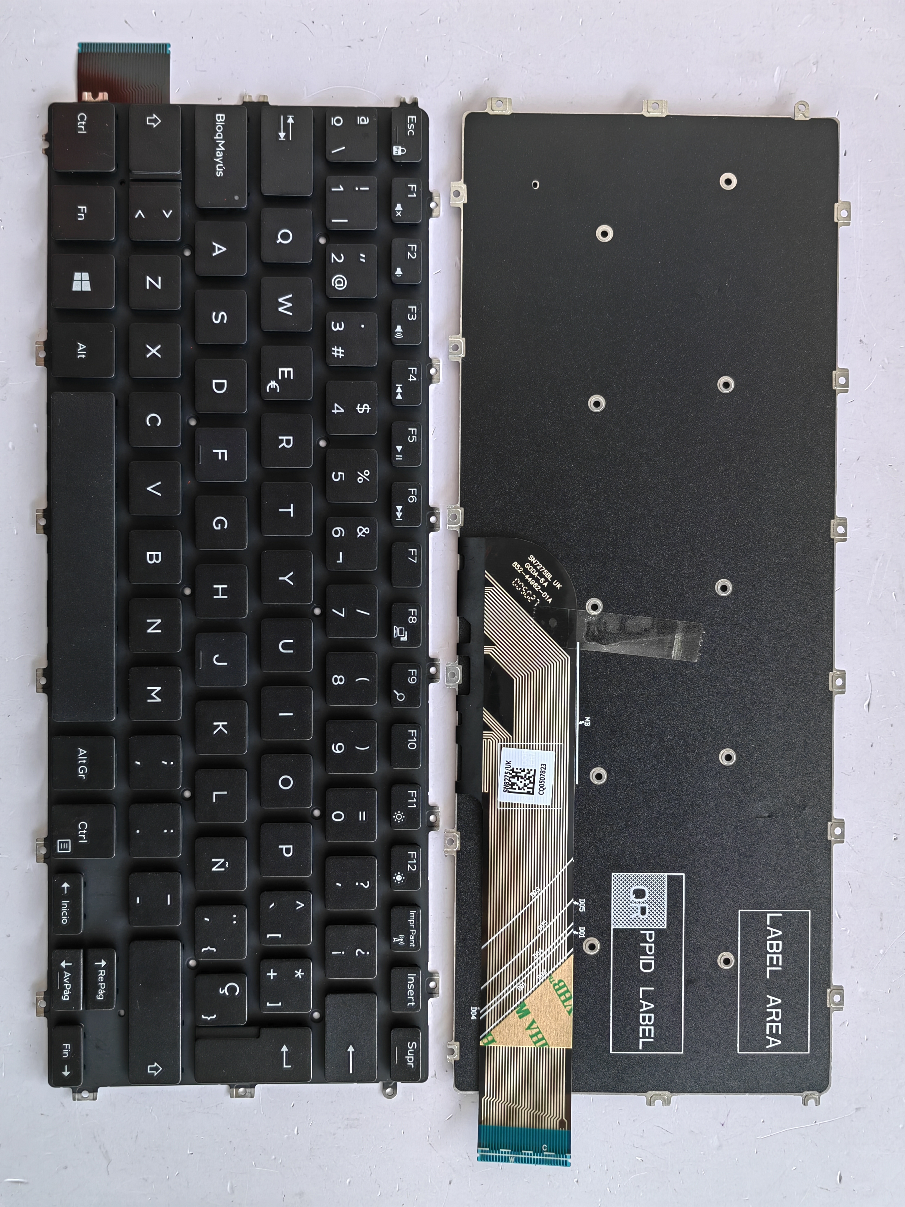 Picture of New Replacement Laptop Keyboard For DELL 3400/3310/3390/5481/5482/5488 BLACK SP Layout